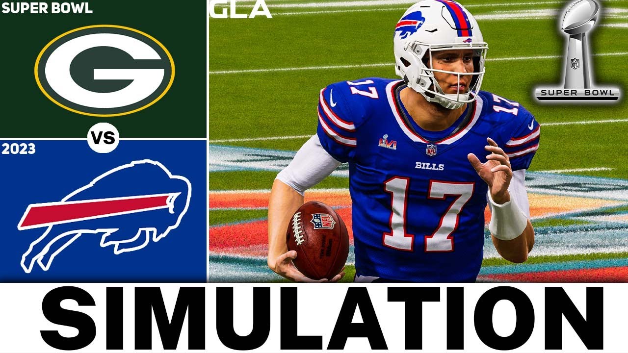 Packers Vs. Bills Super Bowl 2023 LVII Simulation | Madden 22 Updated Rosters PS5
