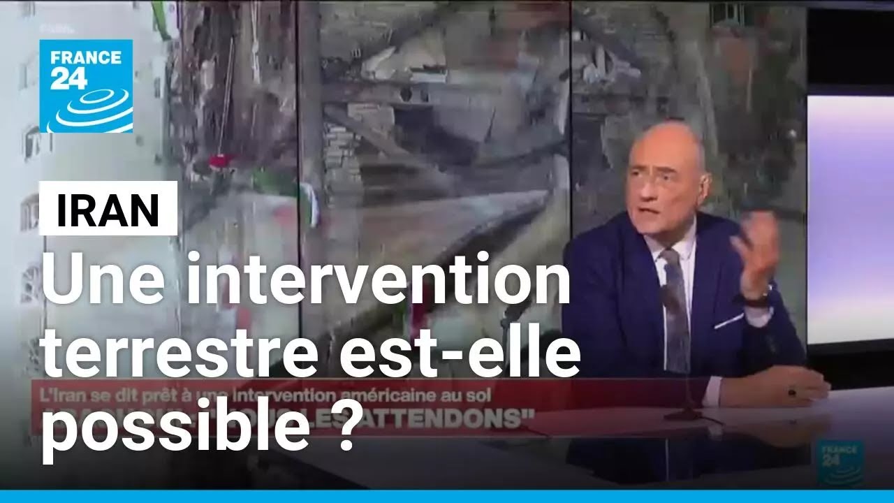 Iran : un envoi de troupes américaines au sol est-il possible ? • FRANCE 24