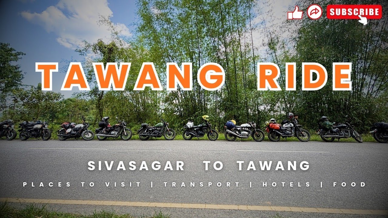 🏍️ Tawang Bike Ride | Sivasagar to Tawang | The Ultimate North East Adventure 🇮🇳