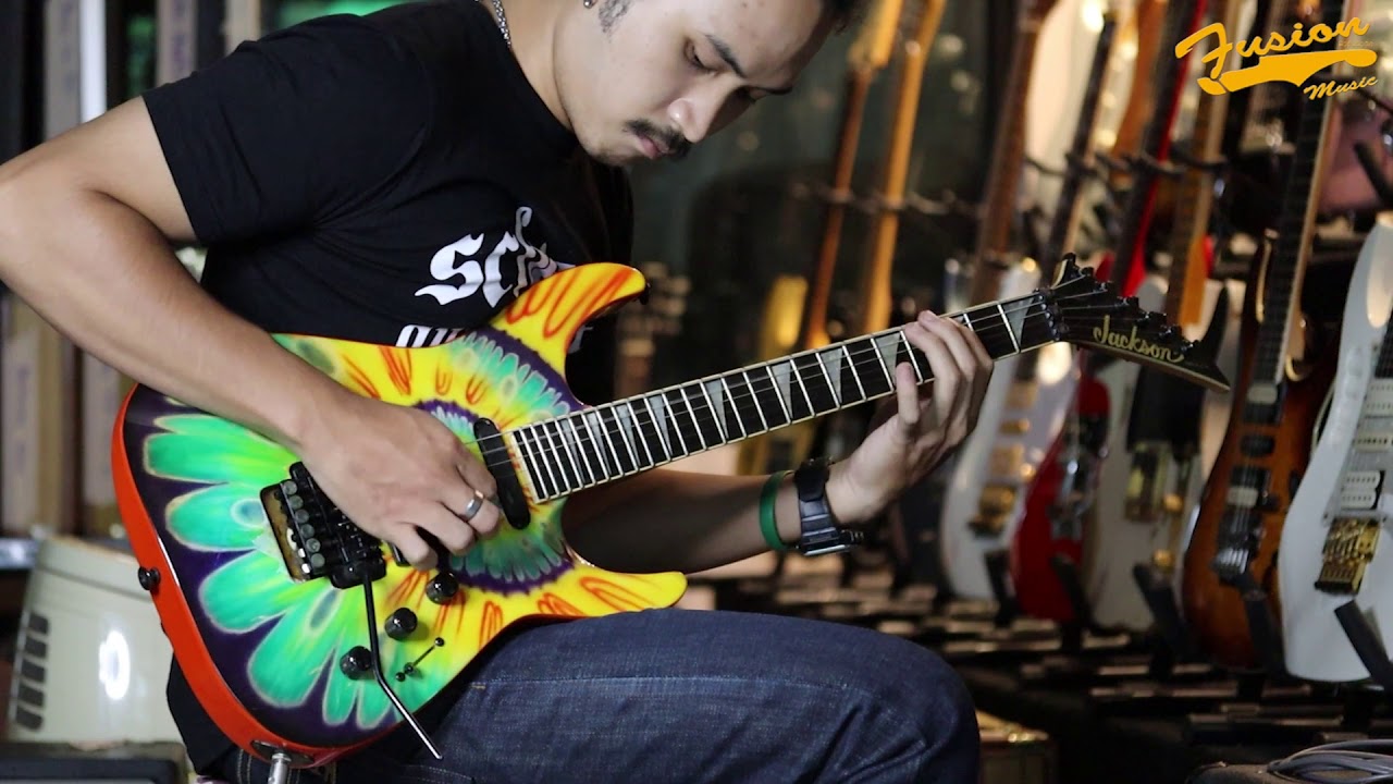 FUSION DEMO / Jackson Custom Shop D Strat 1988 Graphic Color USA