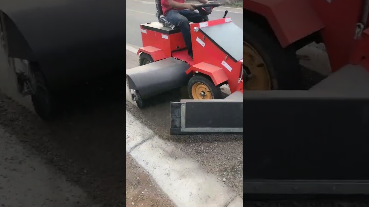 Roadside garbage cleaning equipment