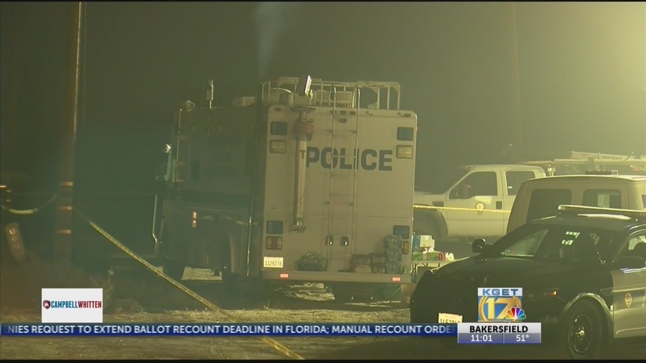 Bakersfield police end excavation on Highway 99 and Houghton Road