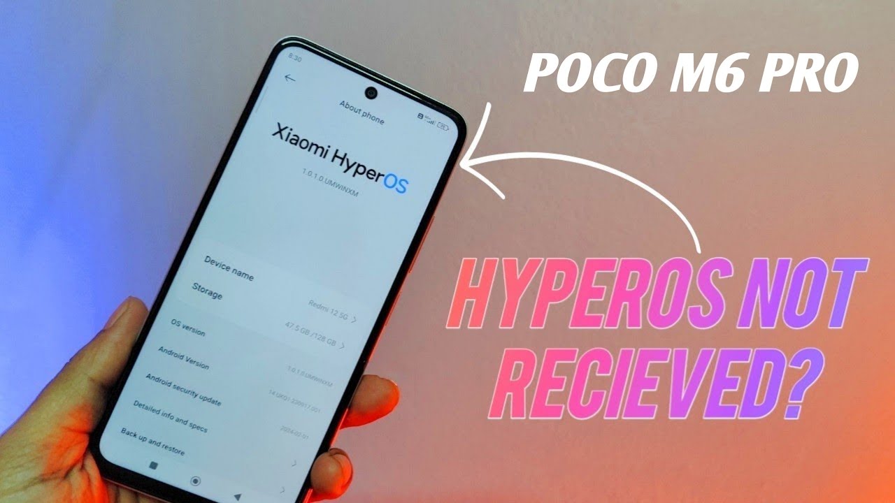 Poco M6 Pro Xiaomi Hyper Os Update Roll Out | Hyper Os Features Review