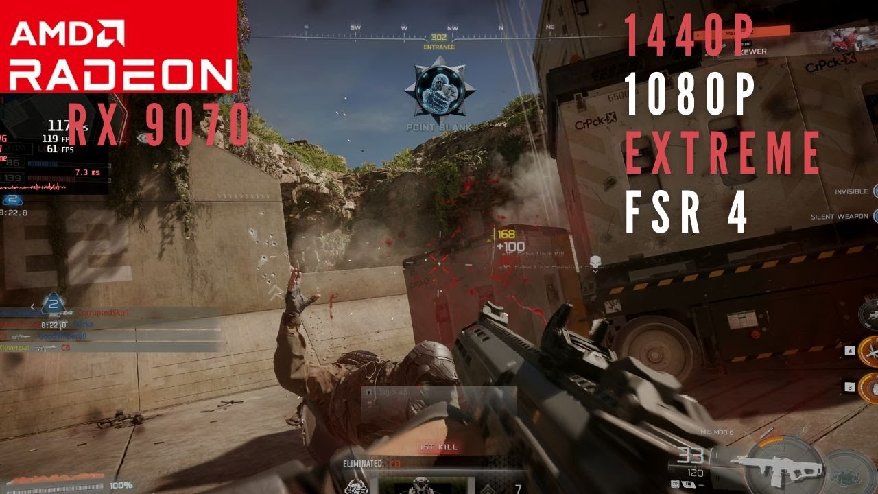 Call of Duty Black ops 7 - RX 9070 - Ryzen 5700X3D - |1440p|1080p|FSR 4 Performance Benchmark