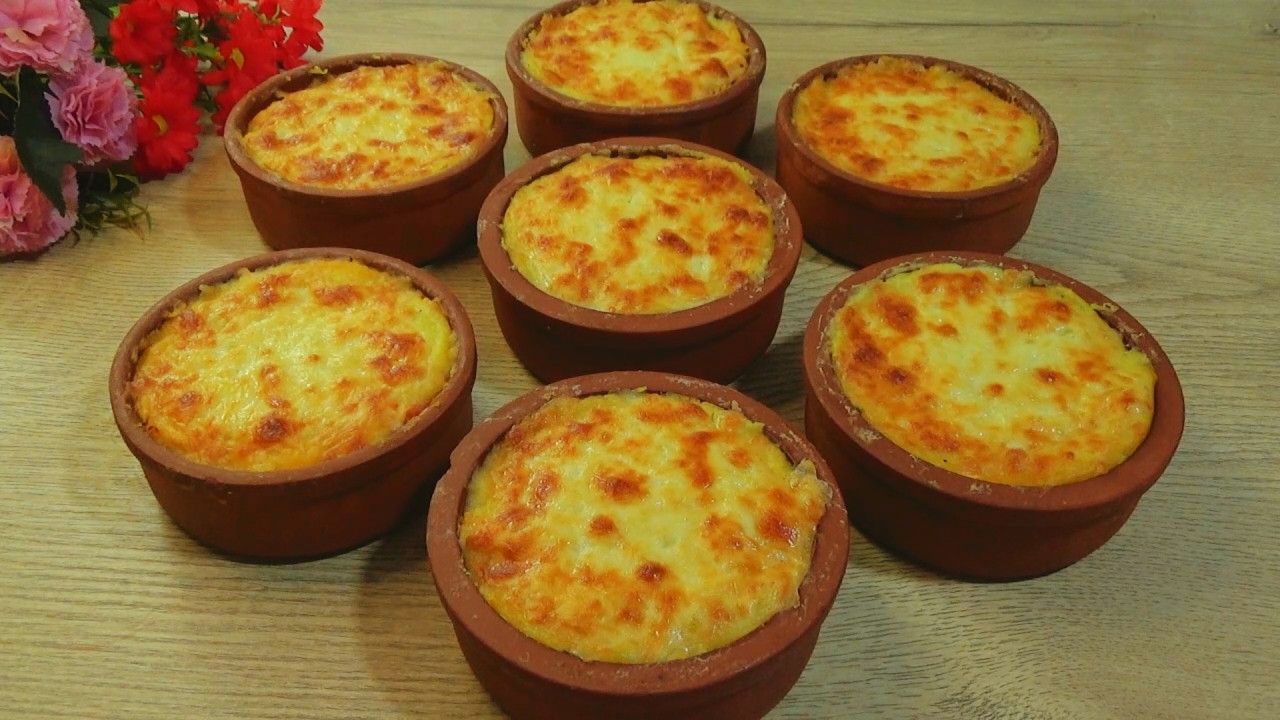 Курица, обжаренная в глиняном горшочке (порционно) ✨ Блюда для запекания в духовке
