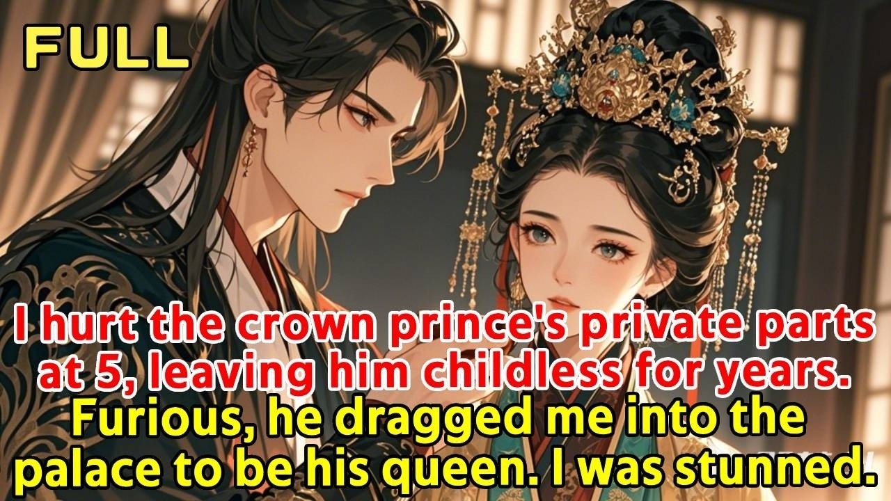 I hurt the crown prince's private parts at 5, leaving him childless for years. Furious, he dragged