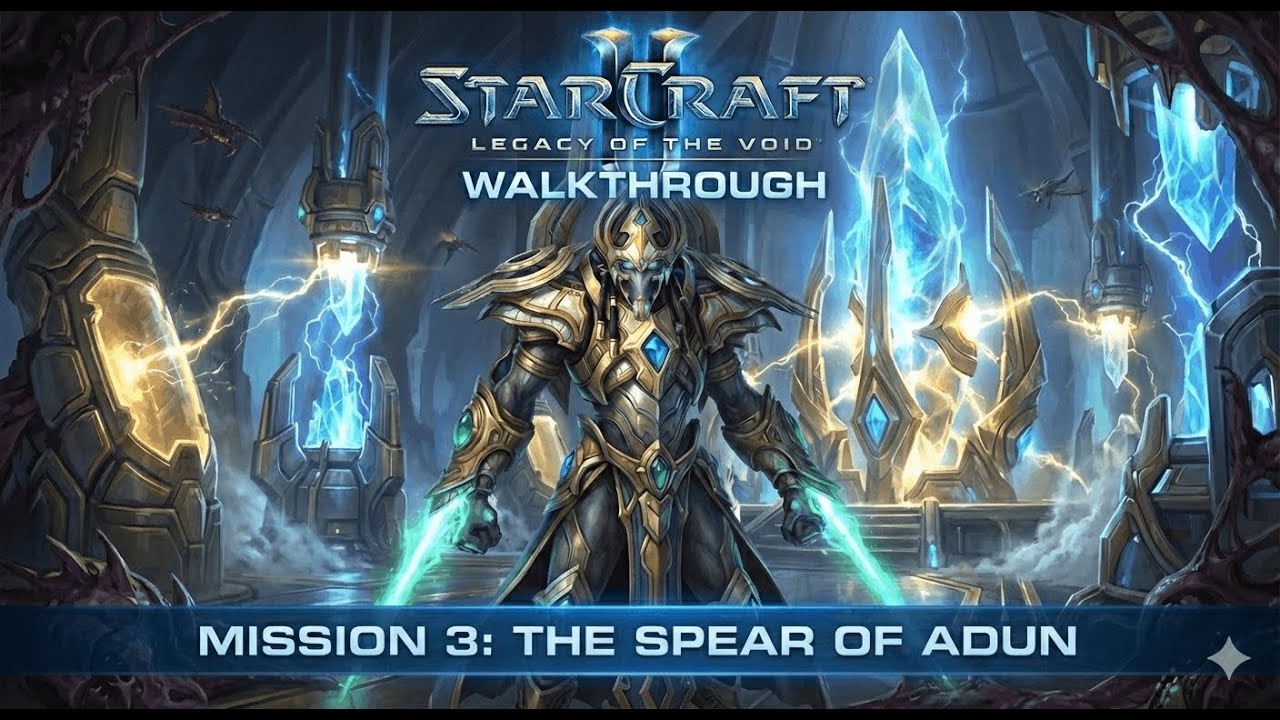 StarCraft 2: Legacy of the Void Walkthrough | Mission 3: The Spear of Adun