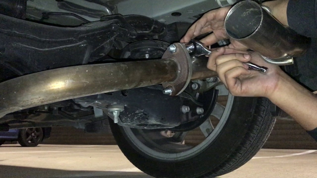 How to: Scion tC Borla Exhaust installation