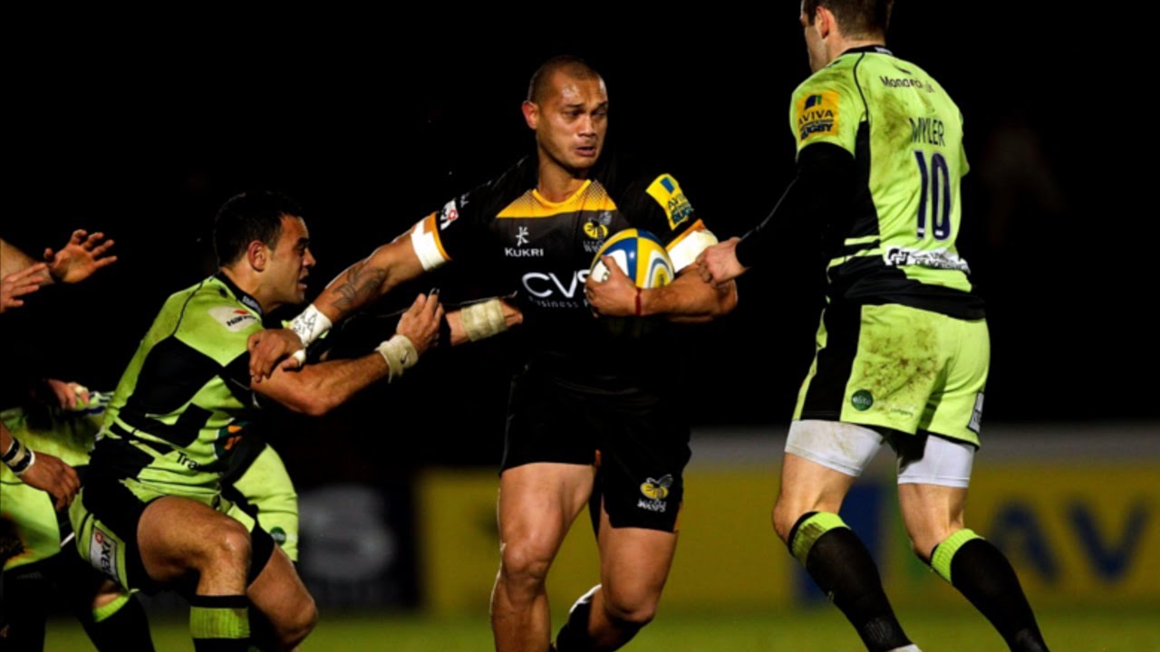 London Wasps vs Northampton Saints - Aviva Premiership Rugby 2013/14