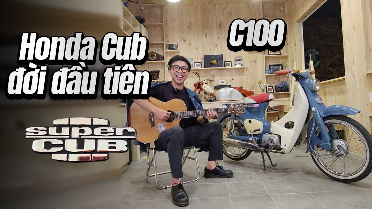 Trên tay chiếc Cub đầu tiên của thế giới: Honda Super Cub C100 | Đường 2 Chiều.