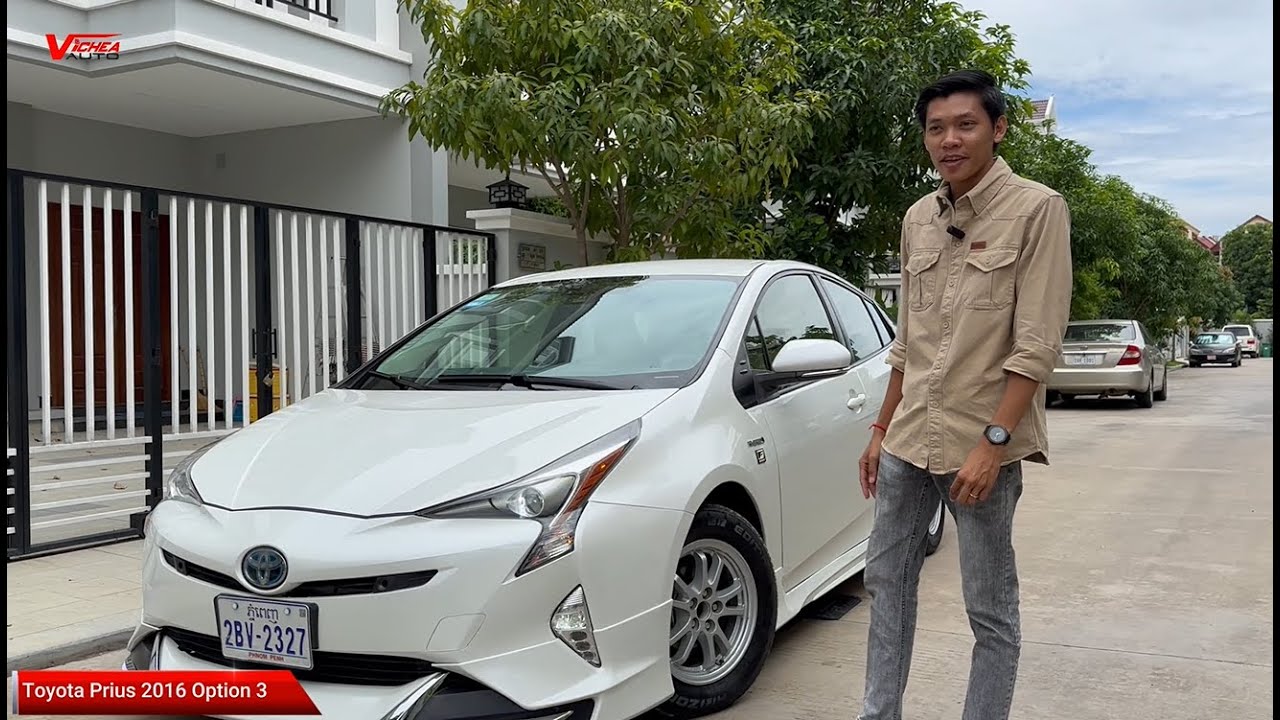 តោះមកមើលឡាន Toyota Prius 016 option 3 🙀