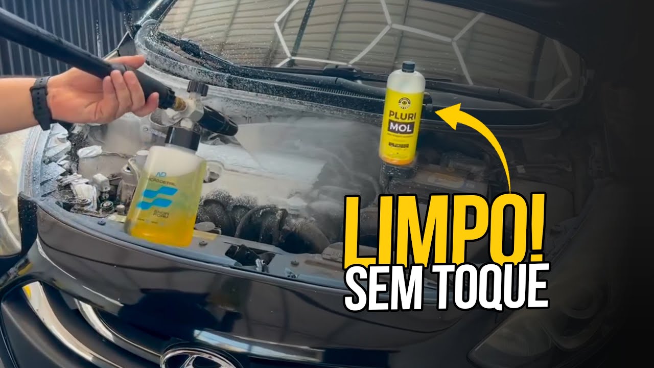 MOTOR LIMPO SEM TOCAR? Pluri Mol da Easytech vale apena? #Mol #lavagemdemotor