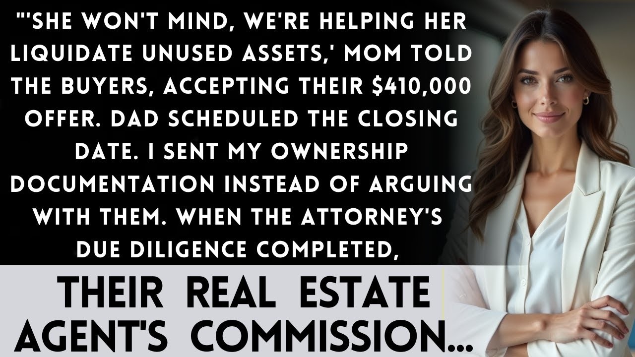 Parents Sold My Vacation Home To Family Friend — Then The Closing Attorney Called...