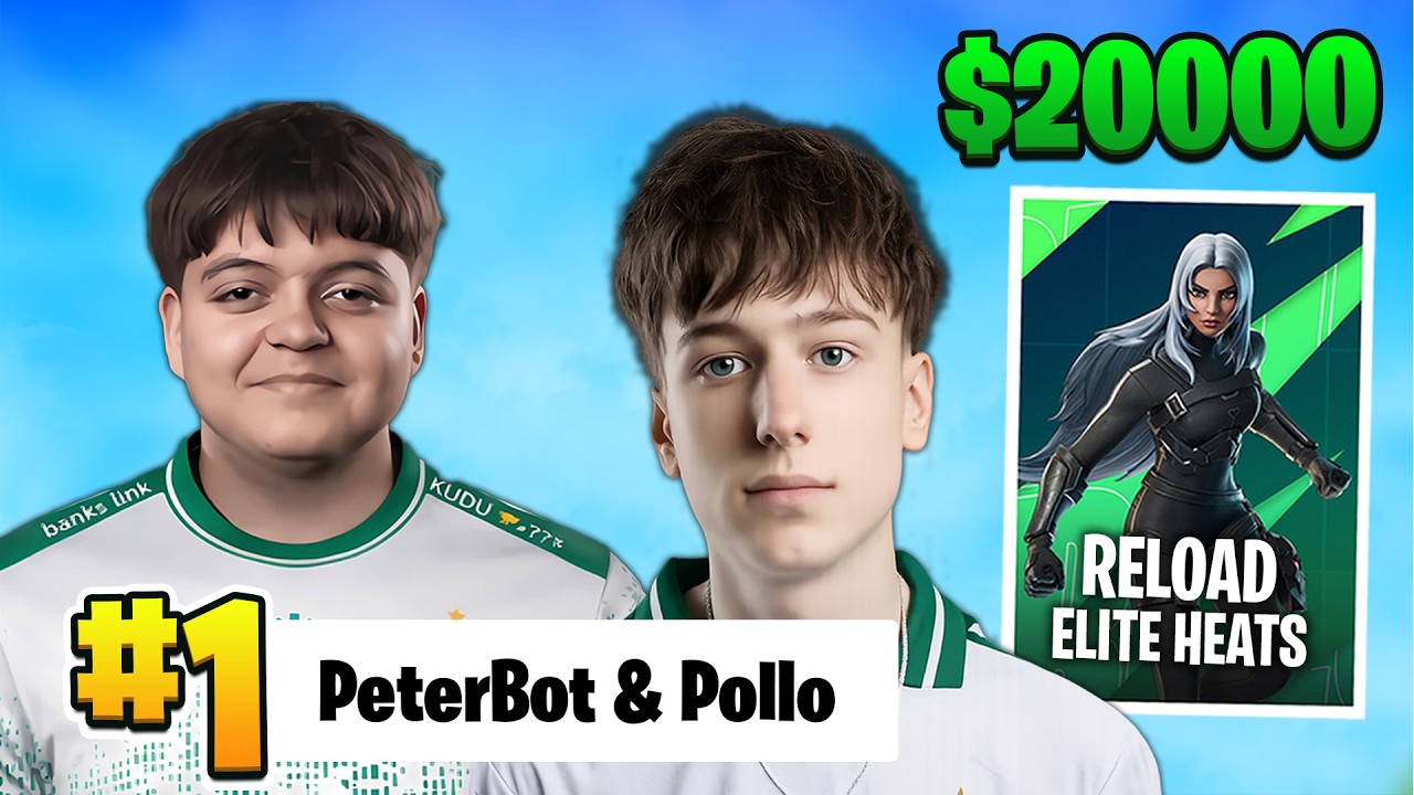 PeterBot HUNTED the Whole Lobby in Reload Elite Series Finals ($20000)