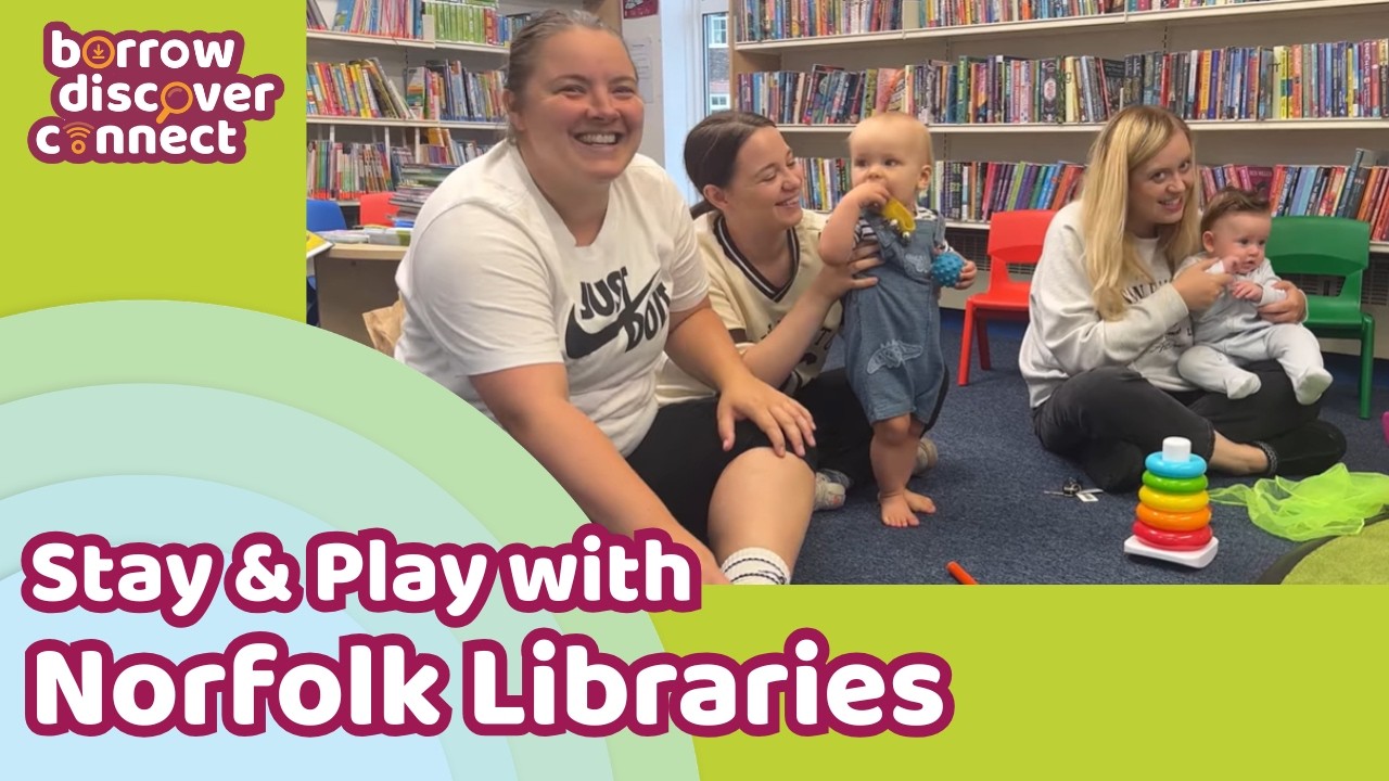 Discover Stay and Play at Norfolk Libraries