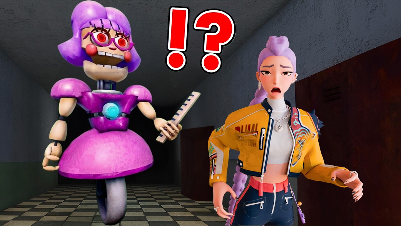 Rumi Plays Escape ANIMATRONICS SCHOOL in Roblox