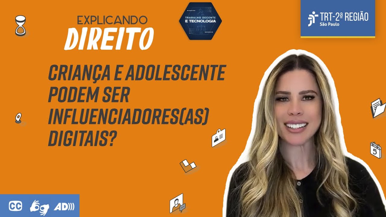 Criança e adolescente podem ser influenciadores(as) digitais? | Explicando Direito