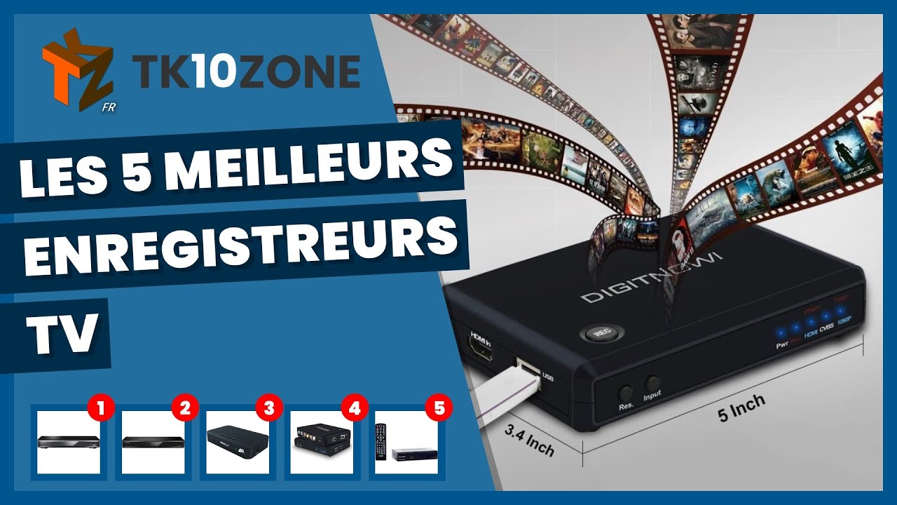 Les 5 meilleurs enregistreurs tv