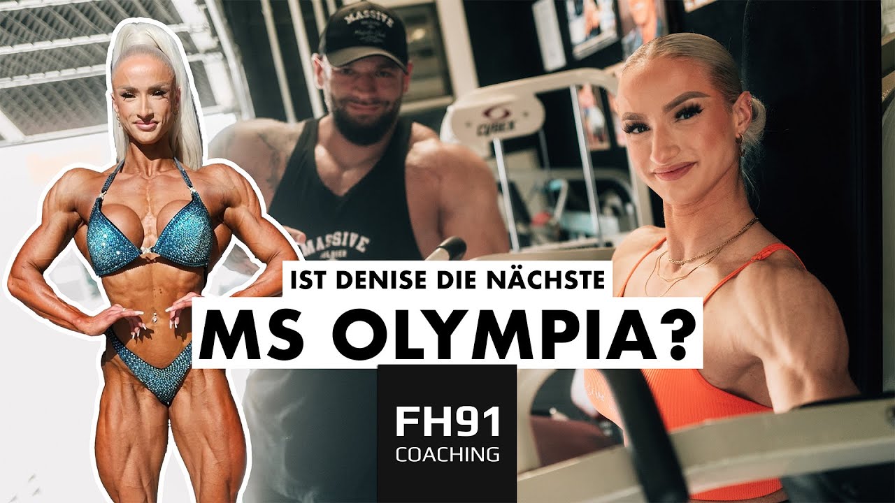 Müssen Frauen anders als Männer trainieren? 🤔 PUSHDAY mit IFBB Pro Denise Zwinger 🦾