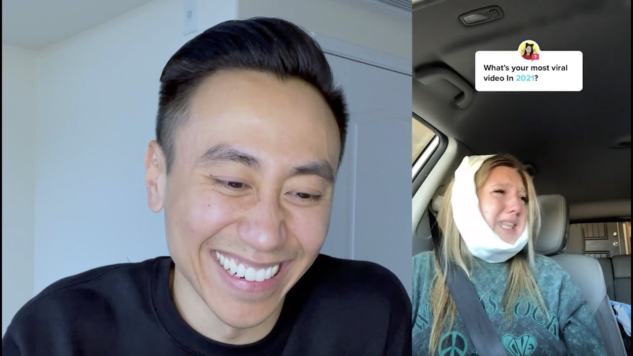 React to TikTok videos that went viral in 2021 with me