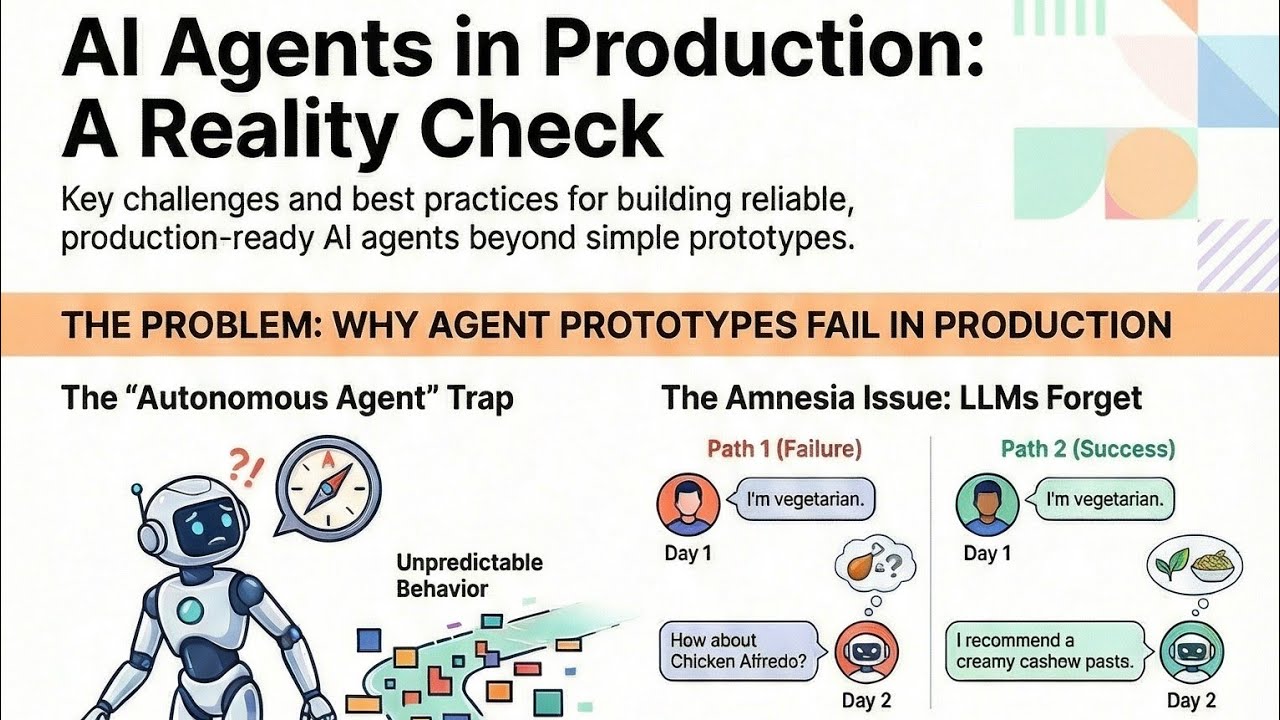 AI Agents in Production: From Notebook Prototypes to Reliable Deployment 🚀