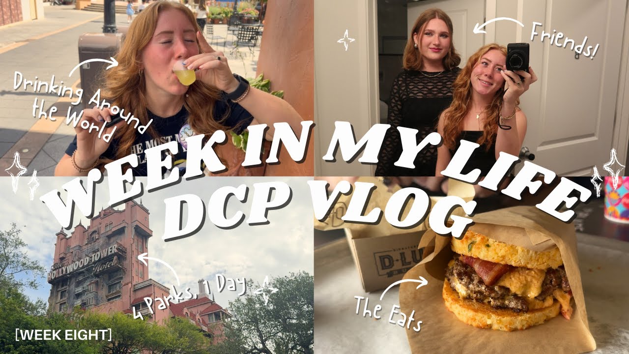 DCP Vlog Week 8 🍾 | Why did I do this... | DISNEY COLLEGE PROGRAM
