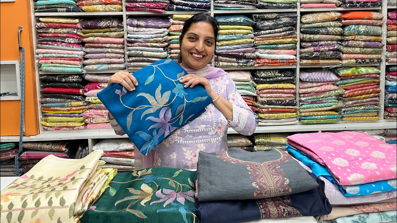 ਹਾਏ ਇਨੇ ਸੋਹਣੇ ਪਿਉਰ ਦੇ ਸੂਟ/ pure suit’s| Taj Fashion Jalandhar| 17/04/25