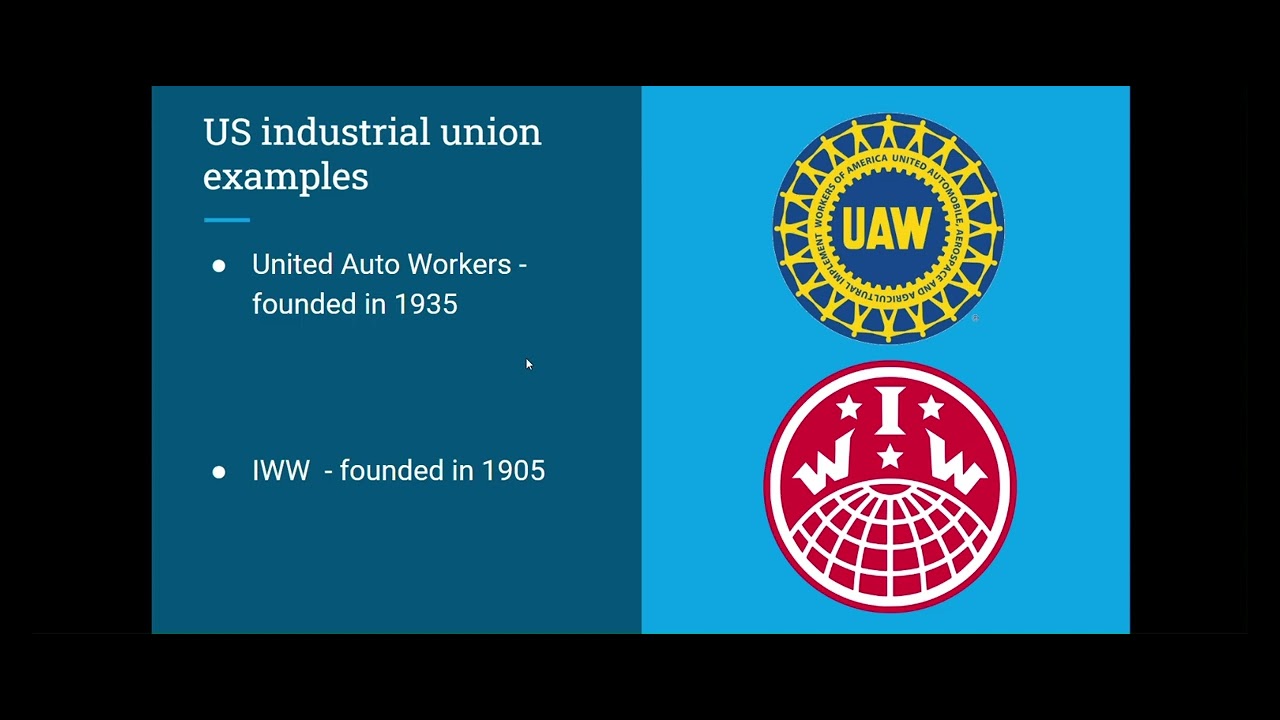Industrial Unionism Video Presentation