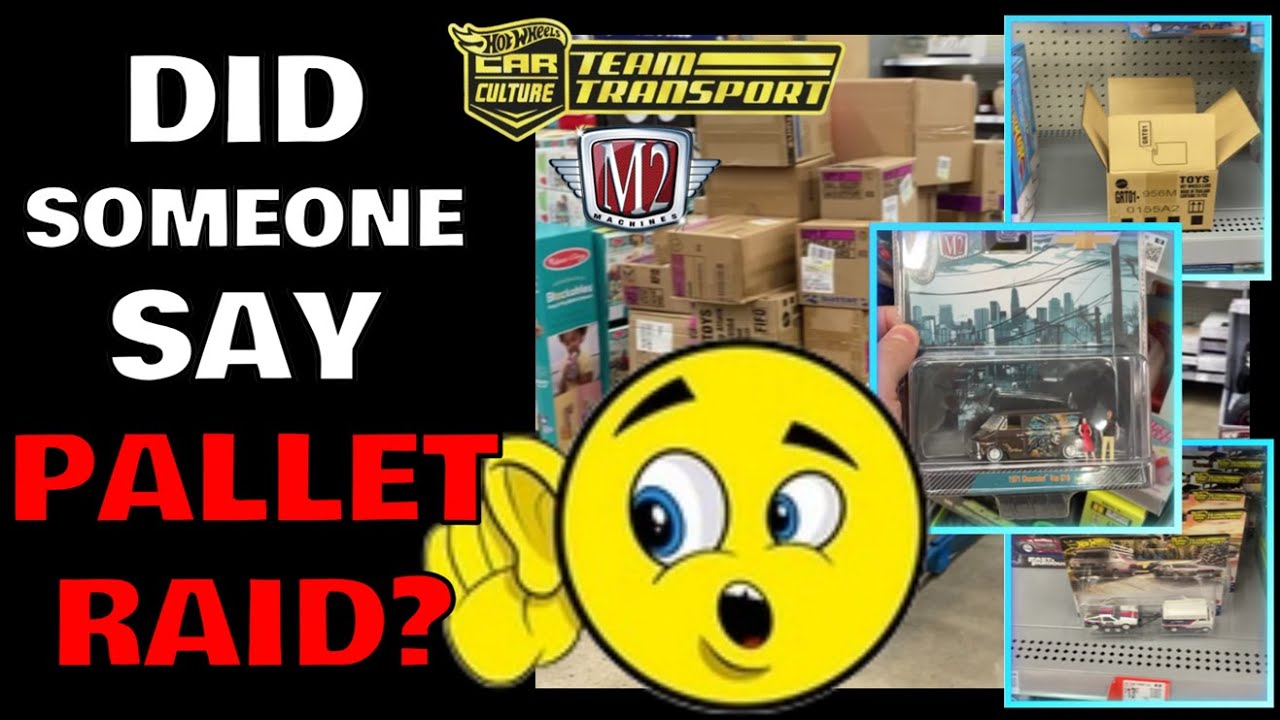 Hot Wheels Hunting Ep161 | My 1st Pallet Raid of the Year | What 's lurking on this glorious pallet?