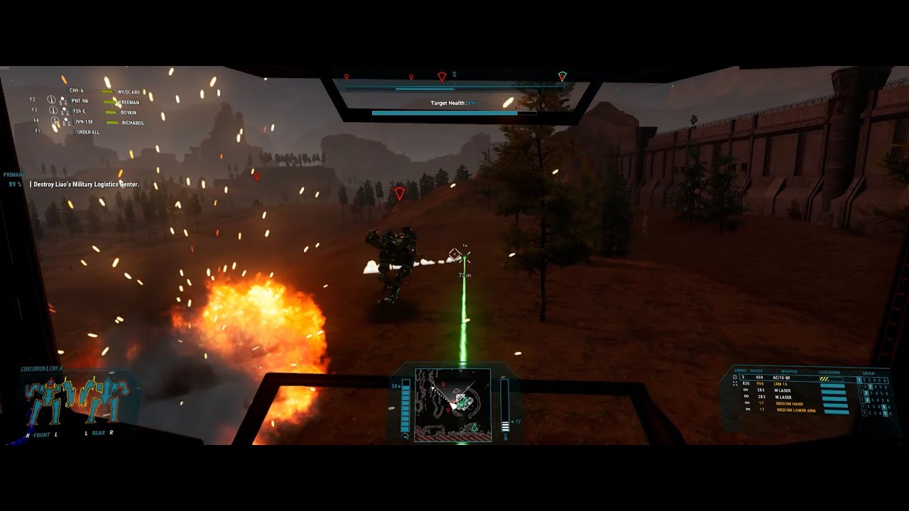 Mechwarrior 5 Mercenaries Mission 019(Campaign Mission)