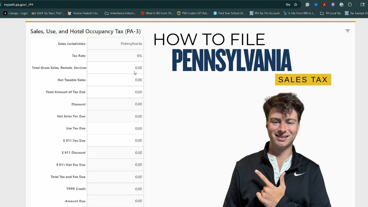 How to File a Pennsylvania Sales Tax Return (Step-by-Step)