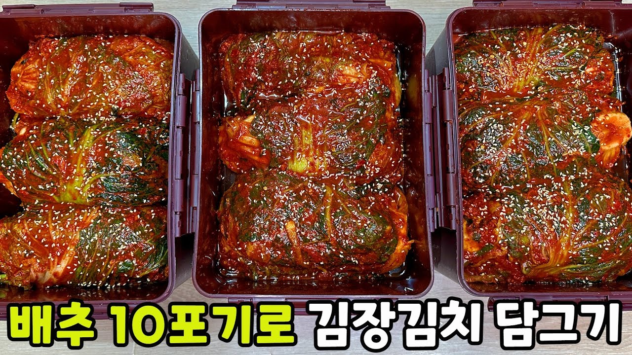 고급진 김장김치의 비밀! 김장에 '이것'을 넣으면 세상 가장 맛있는 김치가 탄생합니다! 배추 10포기로 이대로만 따라하시면 김장 무조건 대성공!