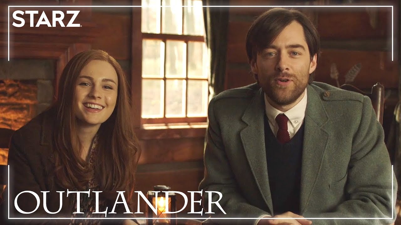 Outlander | Sophie and Richard Read Fan Tweets | STARZ