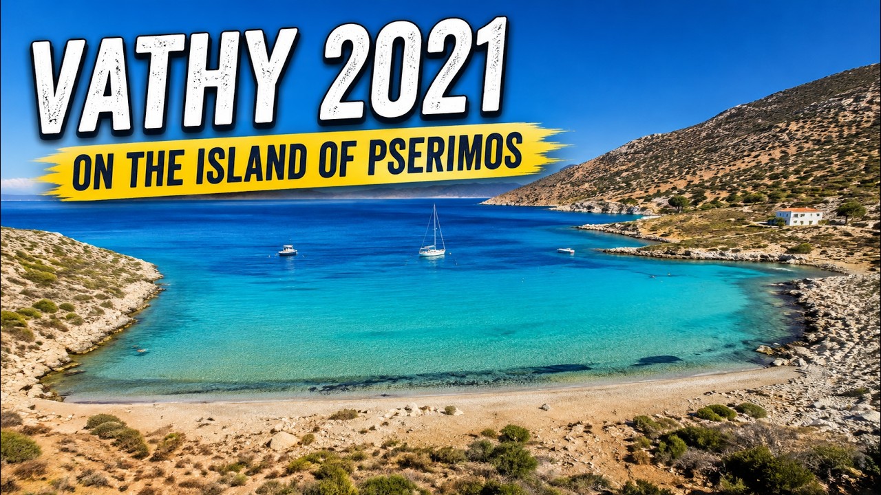 Vathy 2021 on the island of Pserimos in Greece