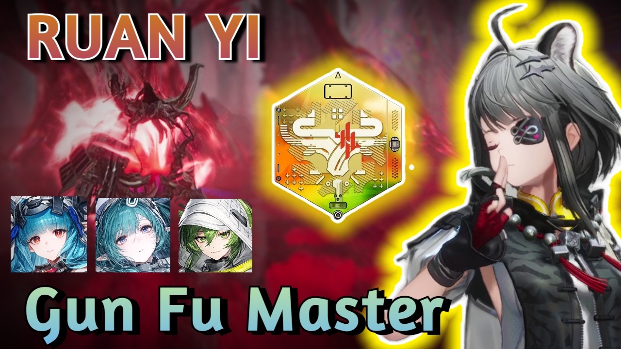 Gun Fu Master Tangtang vs Ruan Yi Trimmed Medal | Arknights Endfield