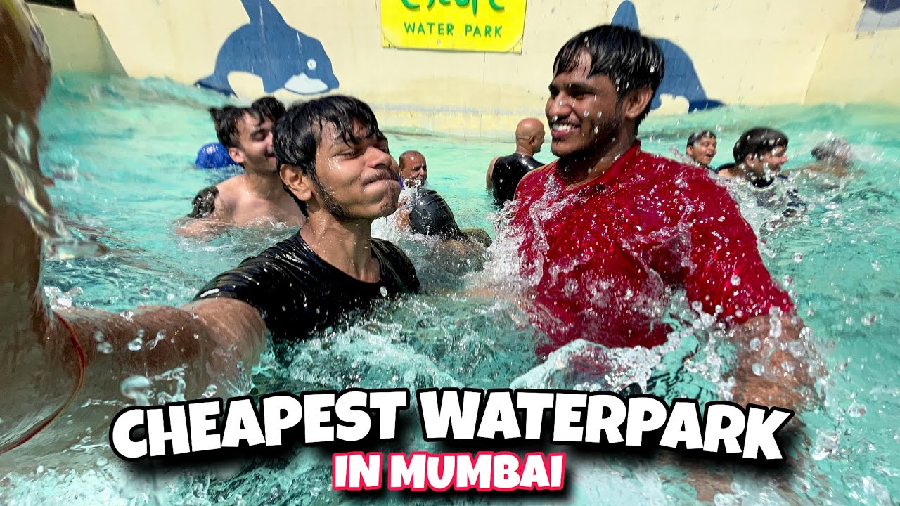 THE GREAT ESCAPE WATERPARK 🌊| CHEAPEST WATERPARK | MUMBAI | BEFIKRE GANG.