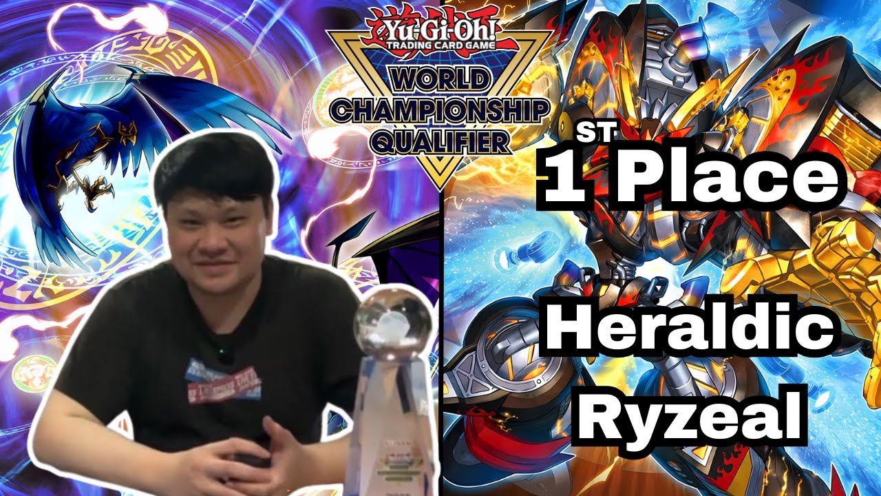 Yu-Gi-Oh Oceanic's WCQ 2025 1st Place Andy Liu - Heraldic Ryzeal Deck Profile