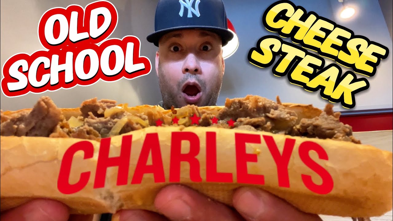 CHARLEYS® OLD SCHOOL PHILLY CHEESESTEAK REVIEW!
