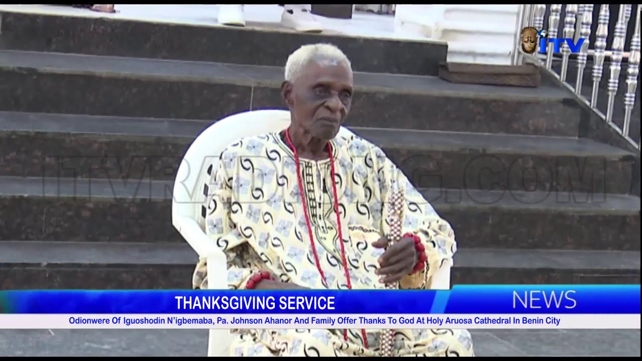 Pa. Johnson Ahanor, Family Hold Thanksgiving at Holy Aruosa Cathedral