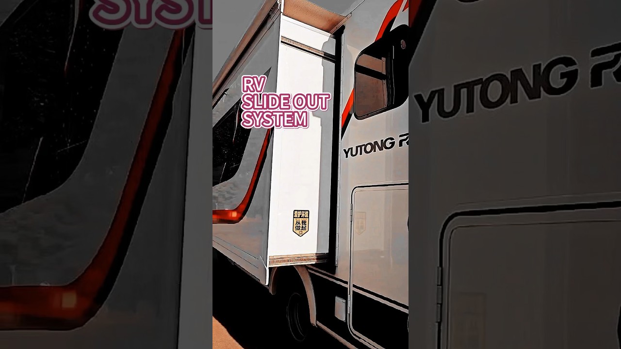 RV slide out system #rv #motorhome #caravan #campervan #rvlife #camping #glamping #outdoor #trailer