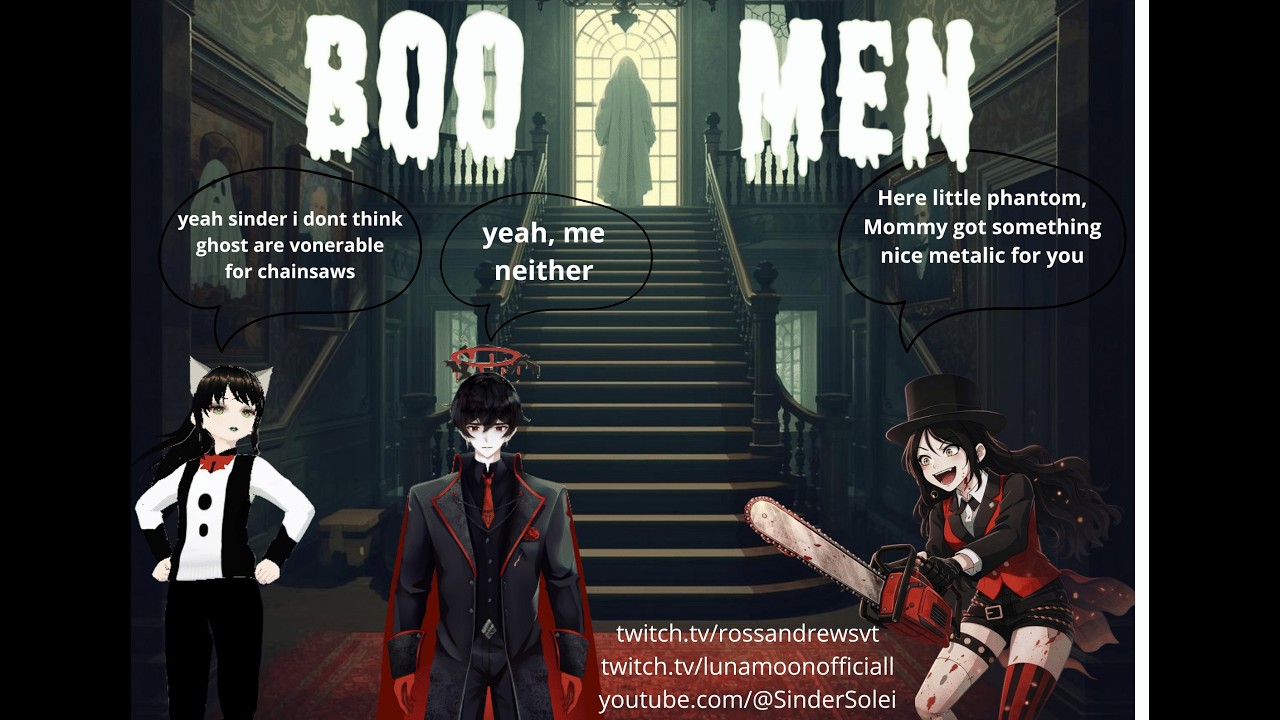 MANNQUIN HELL!! Boo Men with Ross and Luna!