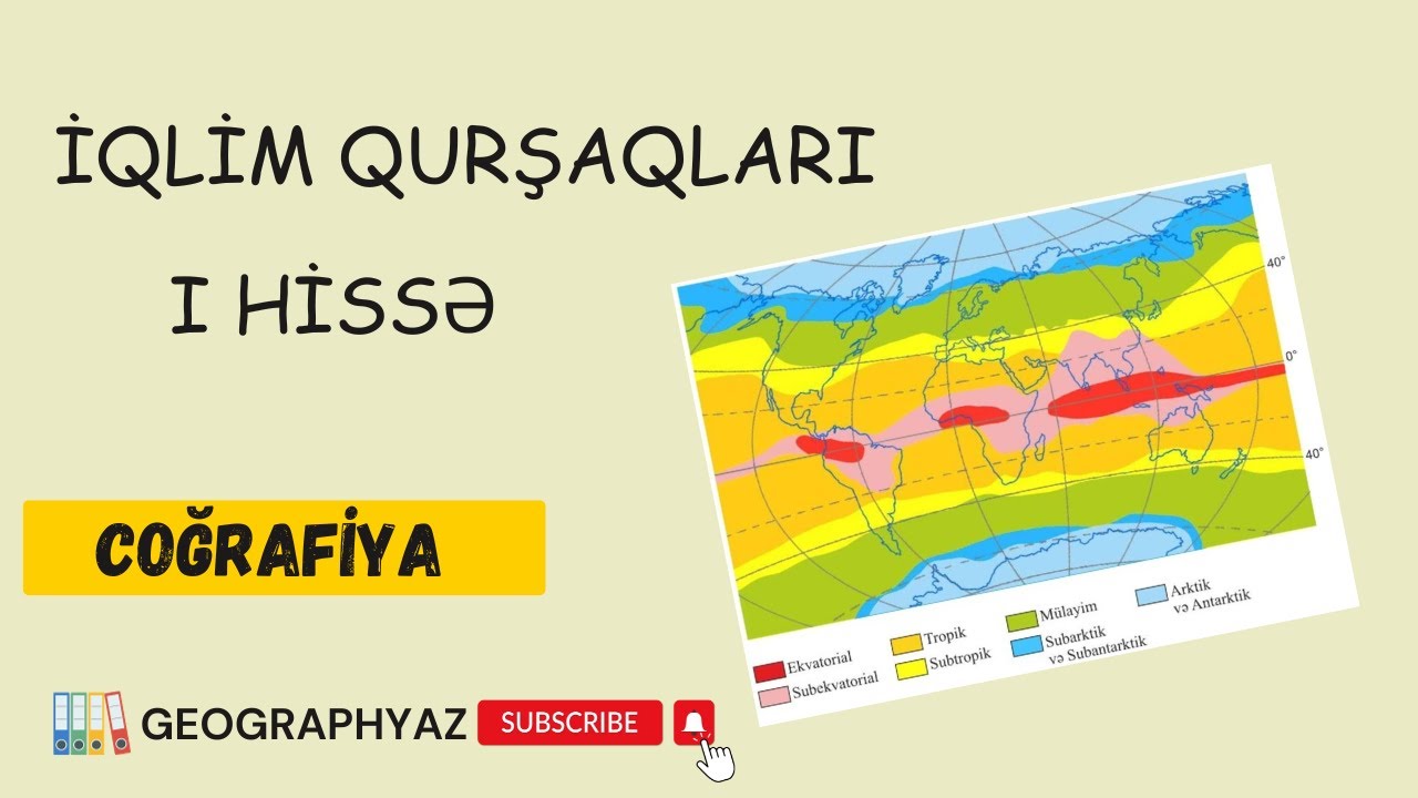İqlim qurşaqları I hissə