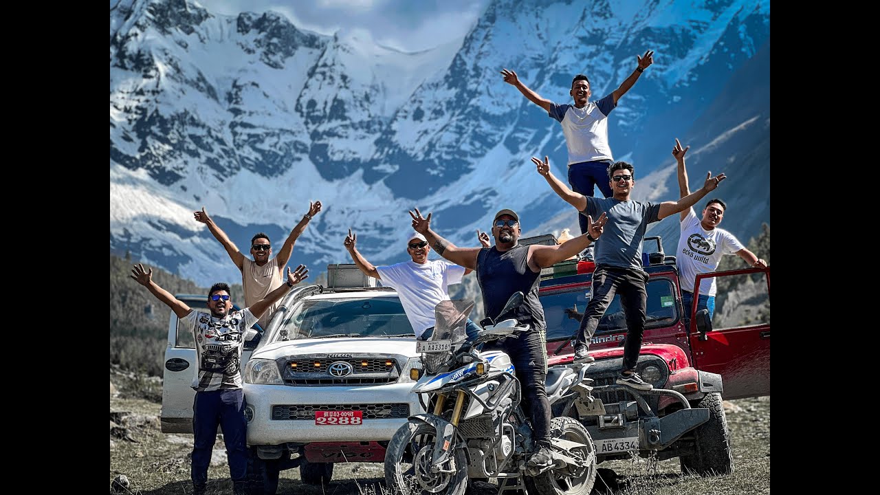 road to manang (part 1) /camping /offroad /hilux /thar /bmw