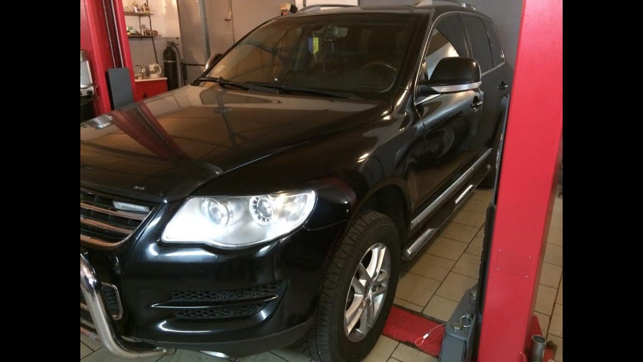 Как поменять масло в Акпп Volkswagen Touareg.Часть 1