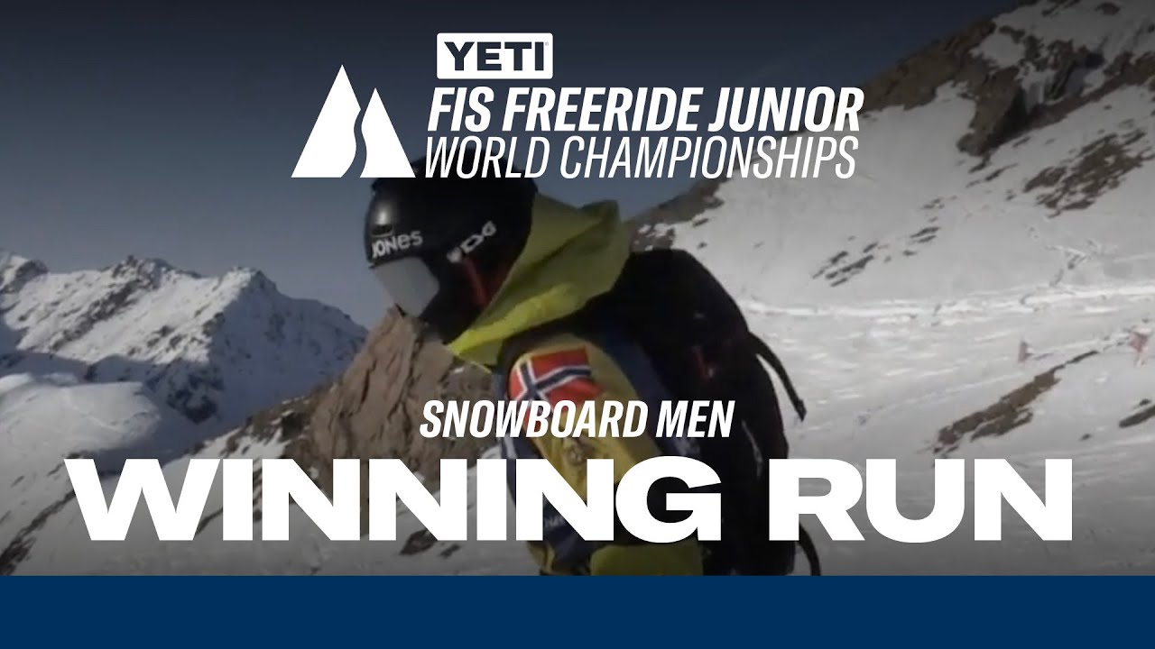 Winning Run Snowboard Men: Leo Thoresen – YETI Junior World Championships Kappl 2026