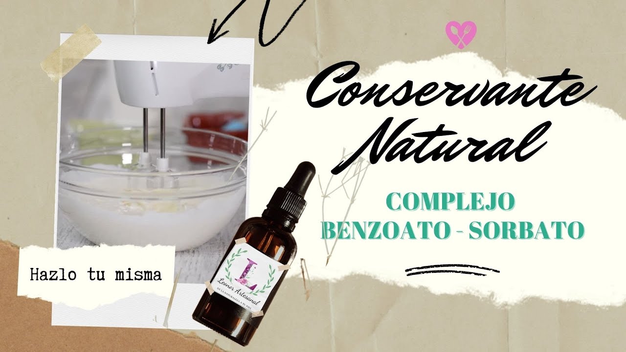 🌺APRENDE a CREAR tu propio CONSERVANTE NATURAL para COSMÉTICA: Dile Adiós a los Químicos!😱