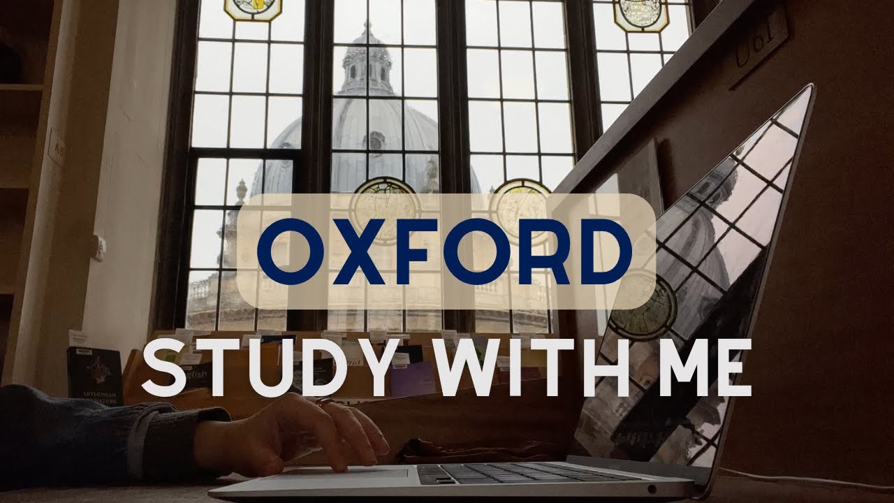 2-HOUR STUDY WITH ME | University of Oxford | Library sounds