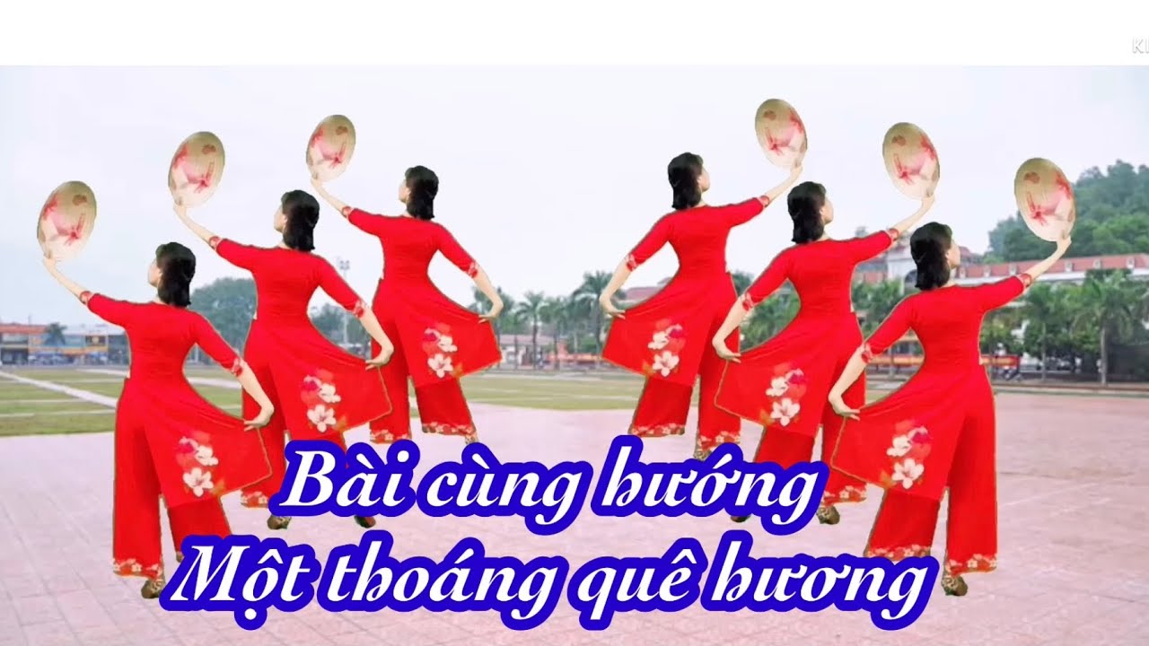 ♦️BÀI CÙNG HƯỚNG CHẬM MỘT THOÁNG QUÊ HƯƠNG♦️/ MÚA NÓN ÁO DÀI / Tú Anh Múa Yoga