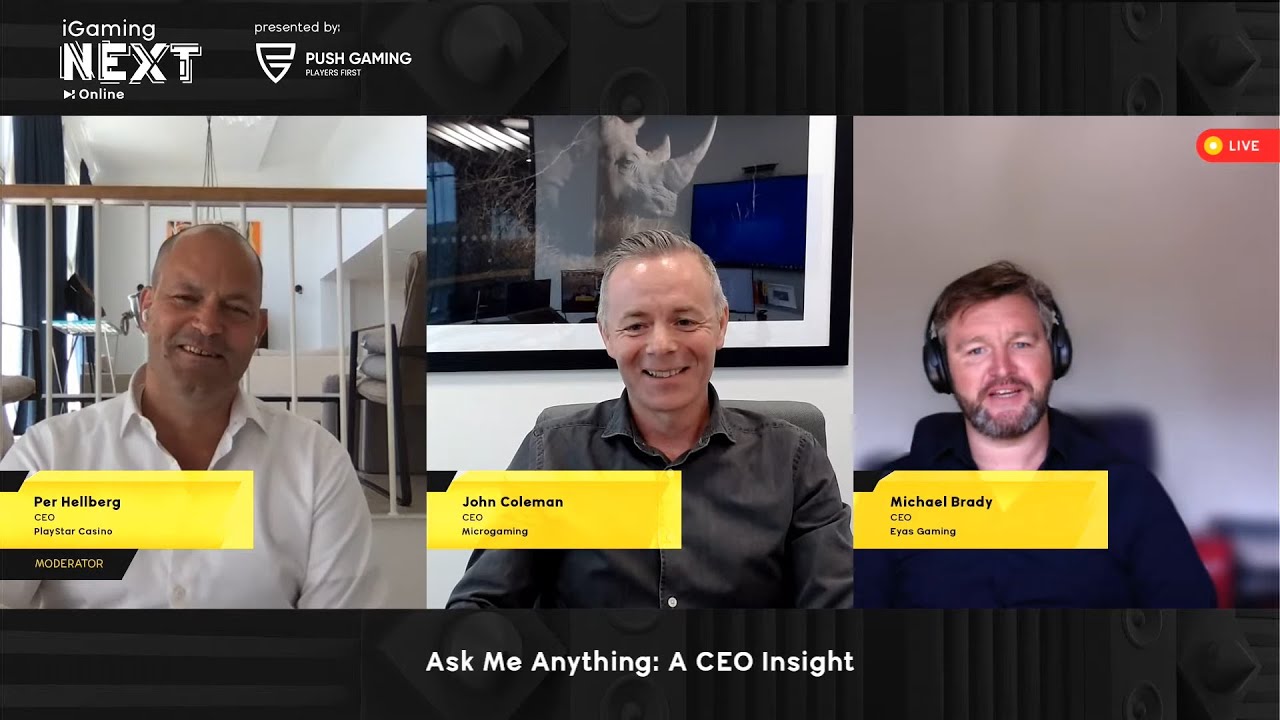 Ask Me Anything: A CEO Insight - Per Hellberg, Michael Brady and John Coleman