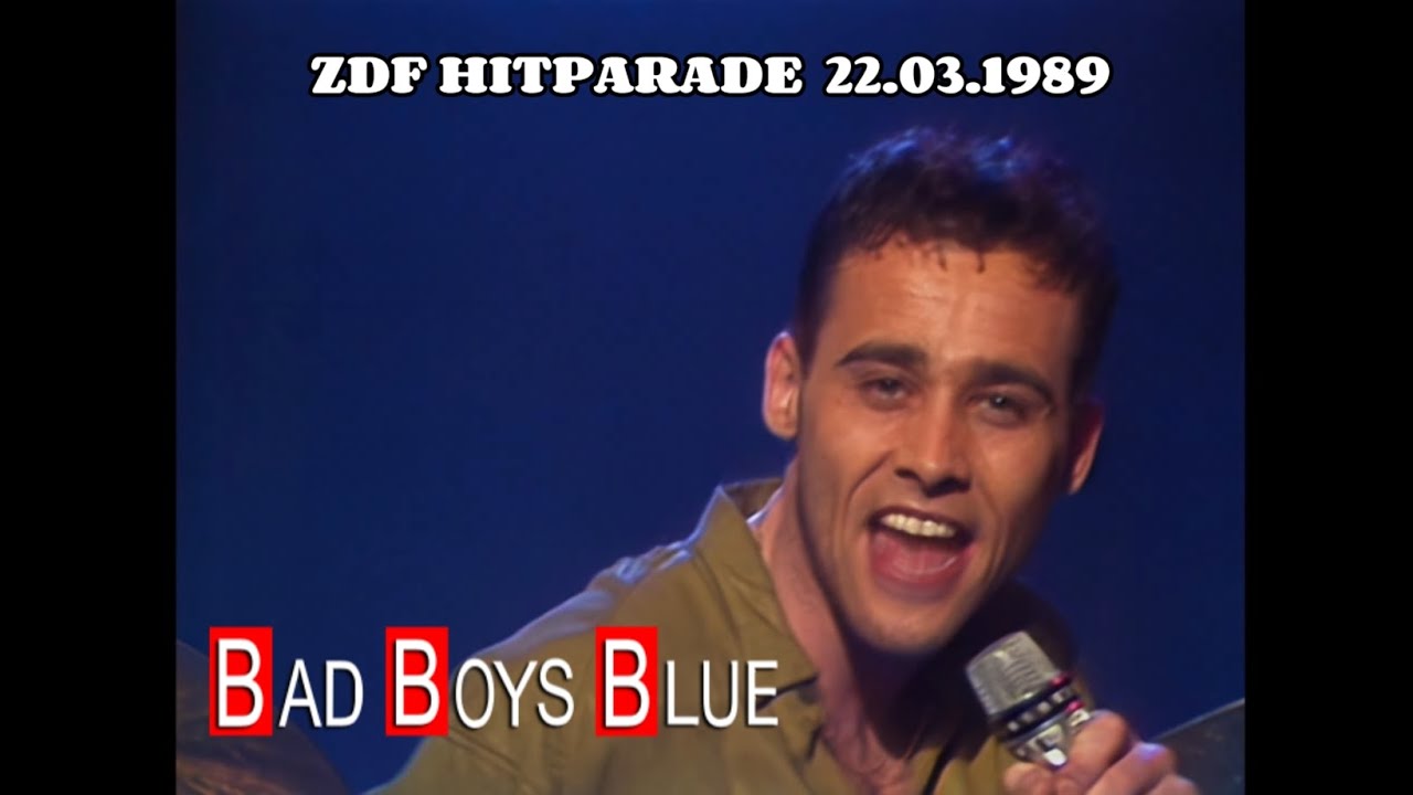 Bad Boys Blue - Hungry For Love | ZDF Hitparade 22.03.1989 | 4K-Upscale